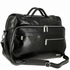 113858 PB Black Сумка дорожная VIP COLLECTION (Черный/47*30*13/натуральная кожа/VIP COLLECTION)