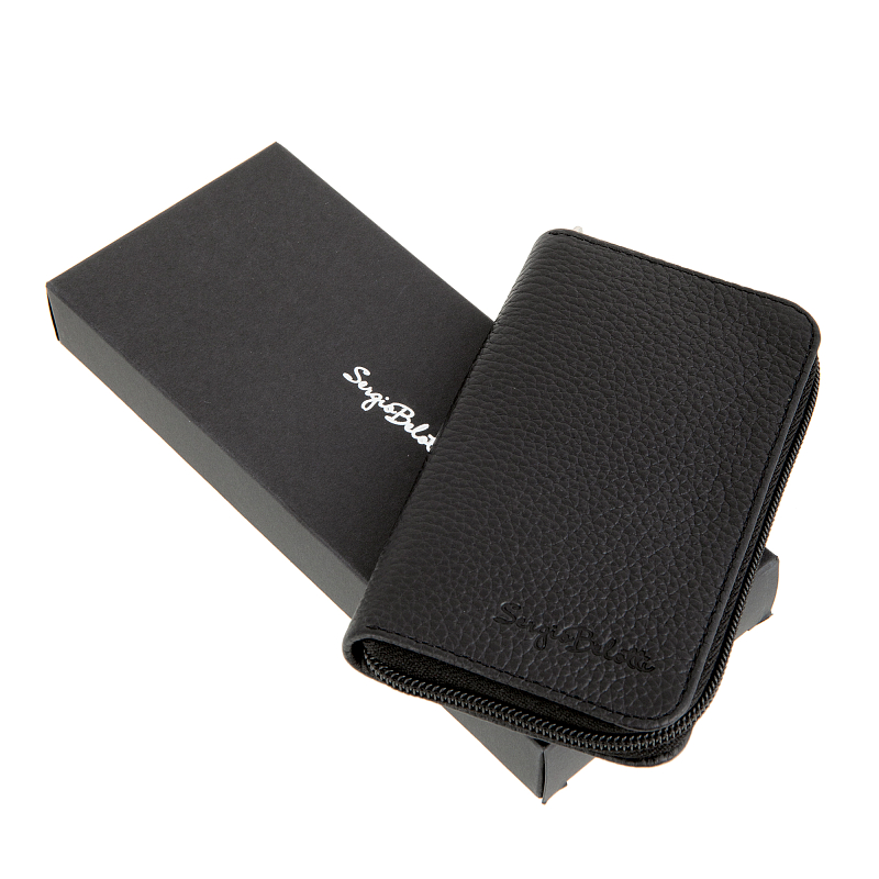 742172 (black) Ключница Sergio Belotti (черный/13,5*8*2/натуральная кожа/Sergio Belotti)