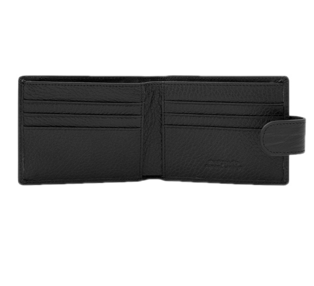 32001-9-5001D Black Портмоне (Malgrado) (чёрный/11*8*1,5/натуральная кожа/Malgrado)