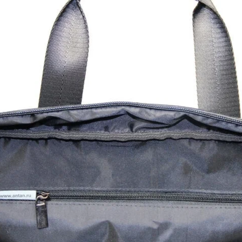 2-288 Сумка дорожная экокожа (черный) (Черный/52*33*18/Экокожа)