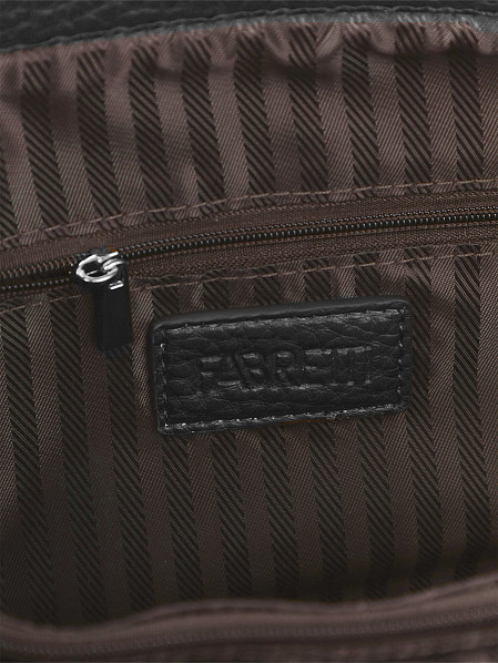 FG25067-2 FABRETTI Сумка женская 100% полиуретан (чёрный)