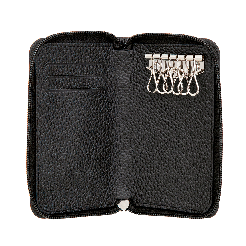 742172 (black) Ключница Sergio Belotti (черный/13,5*8*2/натуральная кожа/Sergio Belotti)