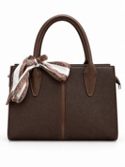 8750 Сумка женская экокожа (коричневый) (коричневый/30*23*9/экокожа/Hogerland)