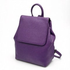 8030К Рюкзак женский натуральная кожа (purple)  (фиолетовый/18*21*10/натуральная кожа/Redmond)