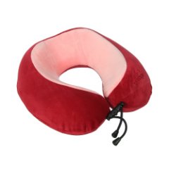 VG5213 (coral red-burgundy))) Дорожная подушка Verage (бордовый/30*27*11/полиуритан/Verage)
