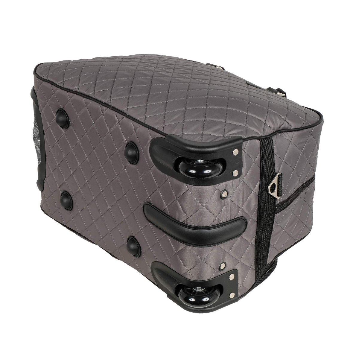 7050.1 (черный) сумка на Колесах Стежка текстиль (Черный/55*37*30/полиэстер/2,3 кг/51 литр/Polar)