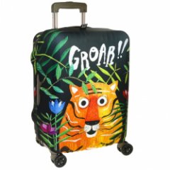 6002 чехол для чемодана (S) (Черный/бифлекс/S/VIP COLLECTION)