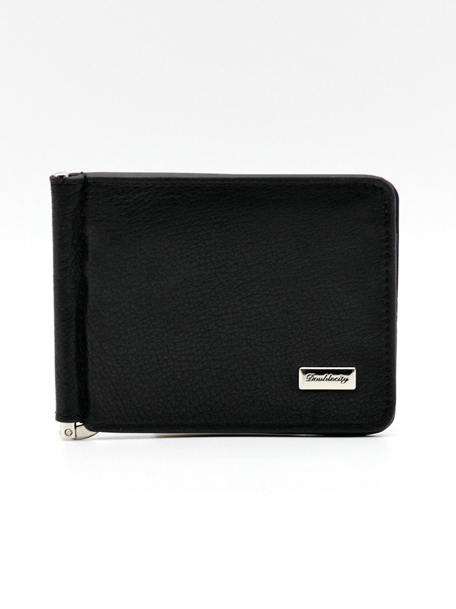 130-DC30-11J/A Зажим для денег (Черный/10,5*8*0,2/натуральная кожа)