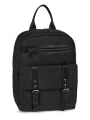 110-209-31 Рюкзак мужской (чёрный) (Черный/30*16*40/нейлон/экокожа/L)