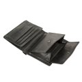 1077219 (black) Портмоне Gianni Conti (черный/10*12*3/натуральная кожа/Gianni Conti )