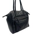 HL 41-183113 Сумка женская нейлон/экокожа (чёрный) (Черный/31*31*9/нейлон/экокожа/Hogerland)