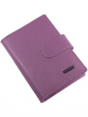 42003-2605 Plum Визитница Malgrado (фиолетовый/7,5*11*1,5/натуральная кожа/Malgrado)