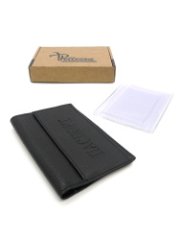 102-703-1 Обложка д/автодокументов (Пеллекон) (черный/10*14/натуральная кожа/PELLECON)