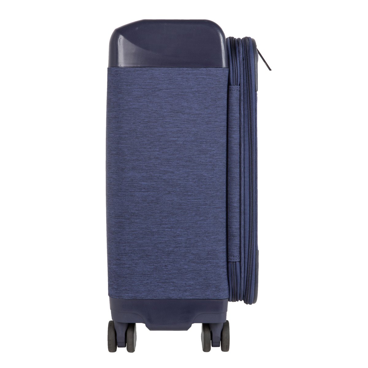 Р1930 (2-ой) коричневый (20) чемодан малый тканевый облегченный (коричневый/37*52*23/27/полиэстер/S/2,6 кг/44 литра/Polar)