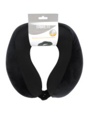R57405-2 FABRETTI Подушка дорожная 70% п/э, 30% спандекс (чёрный/70% п/э, 30% спандекс/FABRETTI)
