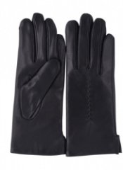 281349 Перчатки женские (лайка змейка) (м) (черный/6,5; 7; 7,5; 8/натуральная кожа/PERST)