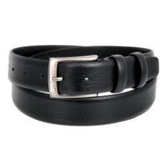 35185 Black Ремень Conti Uomo (длина 115) (Черный/115 см/натуральная кожа/Conti Uomo)