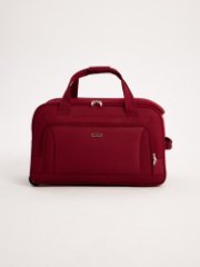 Сумка Boston Burgundy+black 19 (Бордовый+черный) S (бордовый/чёрный/49,5*32*28/текстиль/S/2,0 кг/44 литра/L’case)