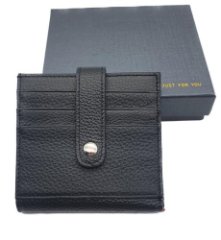 SW50A Карточница Card case (чёрный) (Черный/10.5*10*0,2/натуральная кожа/Redmond)