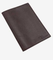 201-710-2 Обложка для паспорта кожа (Пеллекон) коричневый (коричневый/10*14/натуральная кожа/PELLECON)