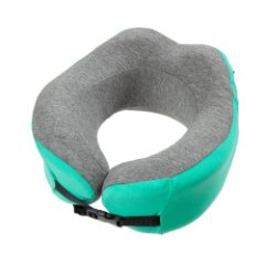VG5215 (mint green))) Дорожная подушка Verage (зелёный светлый/25*23*11,5/синтетический трикотаж/Verage)