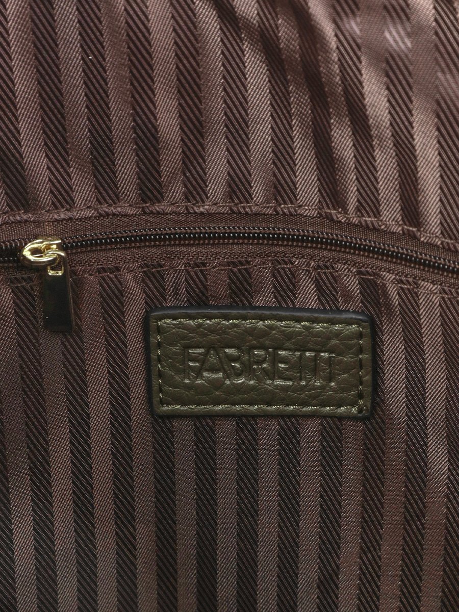 FG25033-11 FABRETTI Сумка женская 100% полиуретан (зелёный)