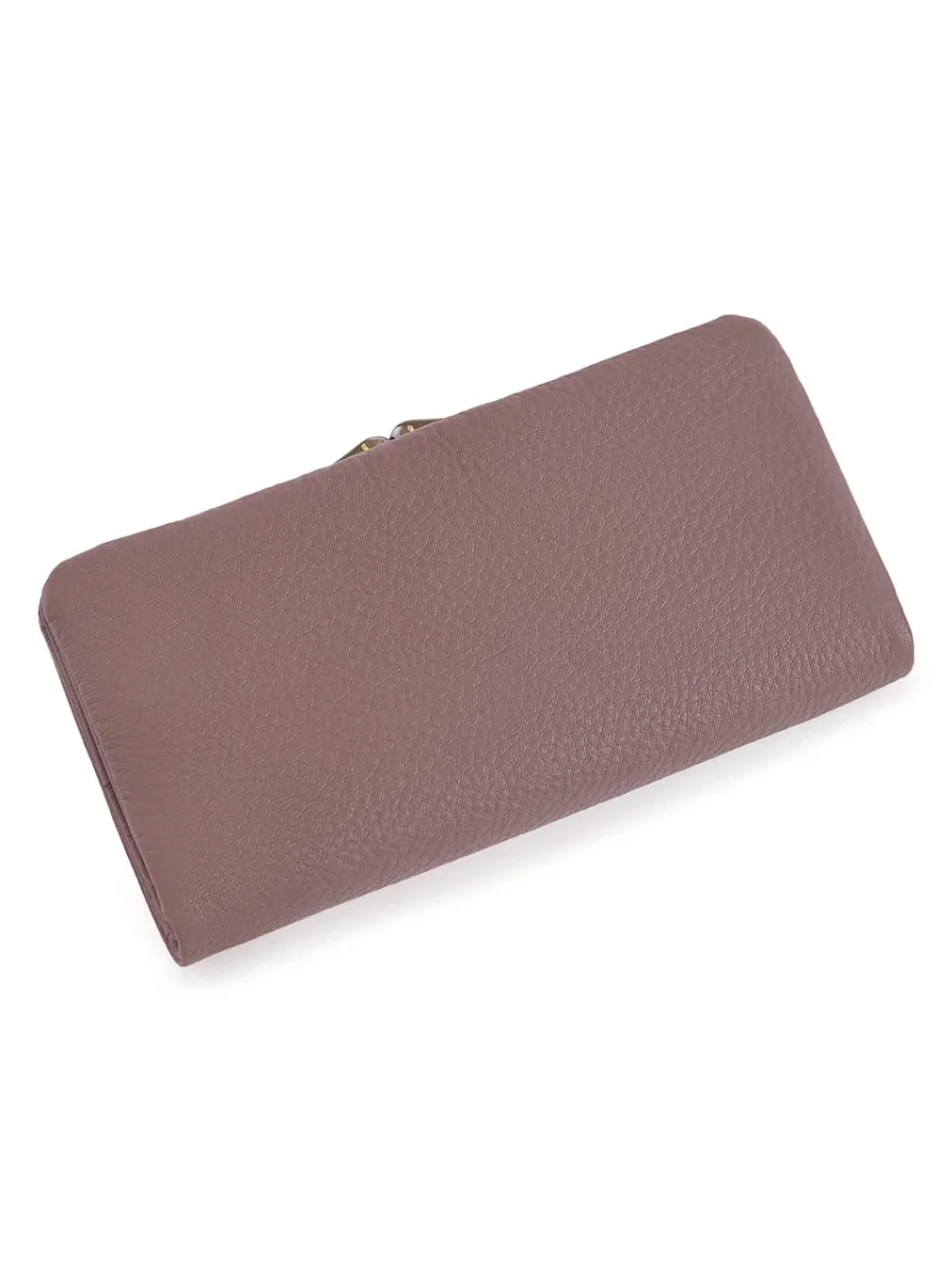 51-373-19-2 Кошелек женский (бежевый) (Бежевый/21*10*2/натуральная кожа)
