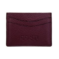 15-37 burgundy Картхолдер Conti UOMO (бордовый/10,5*8*1/натуральная кожа/Conti Uomo)