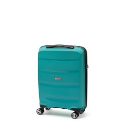 EN7520-020-9 (FABRETTI) Чемодан 4-х колесный 100% полипропилен (бирюзовый/38*55*18/полипропилен/S/2,8 кг/FABRETTI)