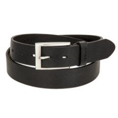 35066 Black Ремень Conti Uomo (длина 125) (черный/125 см/натуральная кожа/Conti Uomo)