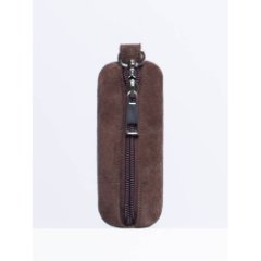 Ri-036KLC Ключница Коричневый замша (коричневый/12,5*5*1/натуральная замша/Richet)