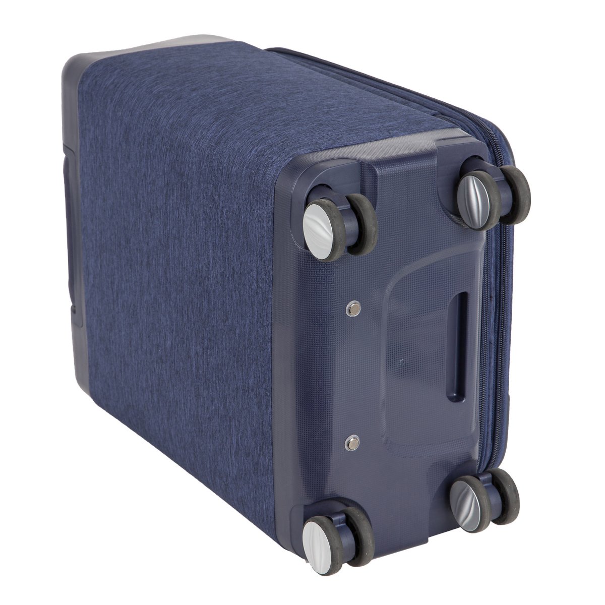 Р1930 (2-ой) коричневый (20) чемодан малый тканевый облегченный (коричневый/37*52*23/27/полиэстер/S/2,6 кг/44 литра/Polar)