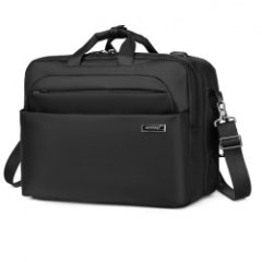 2415 BLACK Портфель c расширением ARISTOCRAT  (черный/45*32*15/20/полиэстер/1,16 кг/25 литров/ARISTOCRAT )