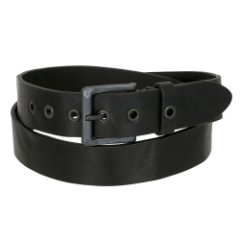 80641 Black Ремень Conti Uomo (длина 130) (Черный/130 см/натуральная кожа/Conti Uomo)