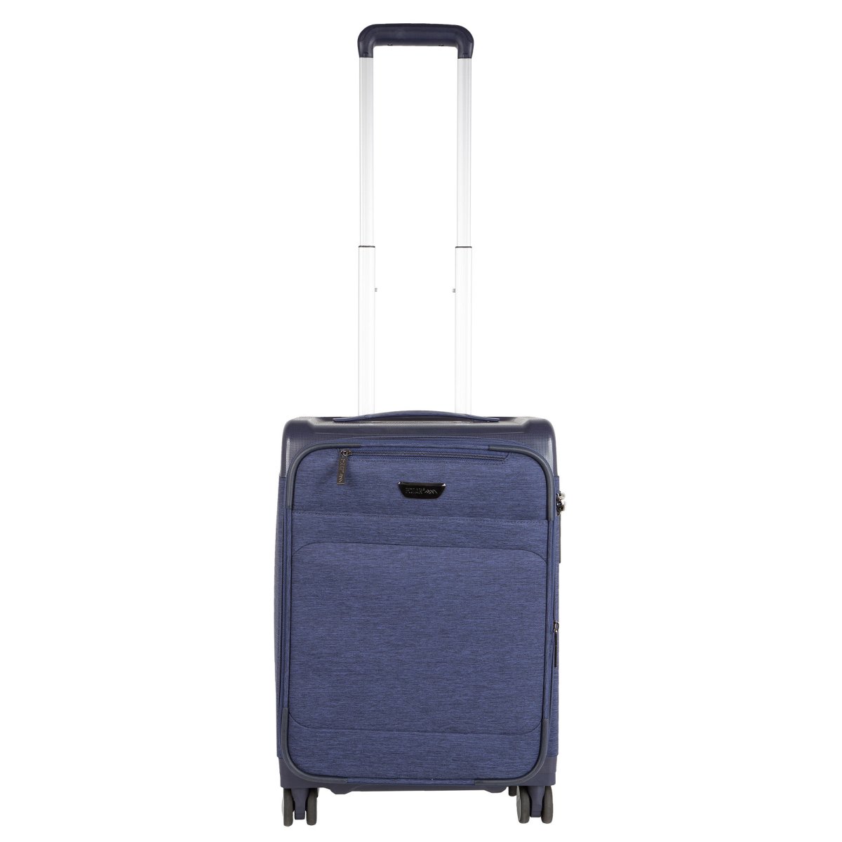 Р1930 (2-ой) коричневый (20) чемодан малый тканевый облегченный (коричневый/37*52*23/27/полиэстер/S/2,6 кг/44 литра/Polar)