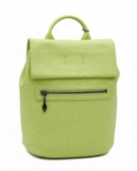 005К Рюкзак женский натуральная кожа (yellow green) (жёлто-зелёный/26*32*13/натуральная кожа/Redmond)